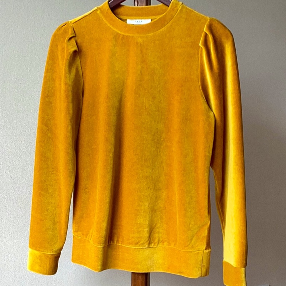 So soft velvet sweater